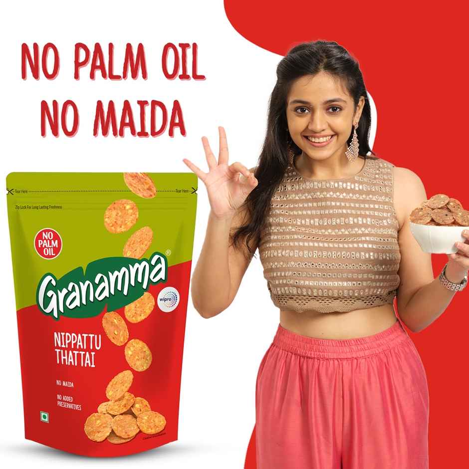 Granamma Thattai Nippattu | South Indian Crunch