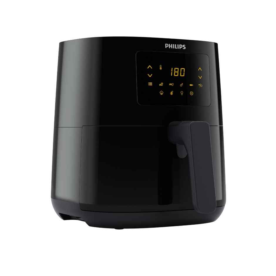 Philips Digital Air Fryer HD9252/90 | Touch Panel | Uses Up To 90% Less Fat | 1400W | Black | 4.1 L