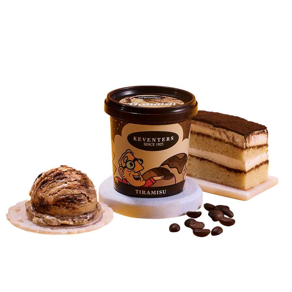 Keventers Tiramisu Ice Cream Cup