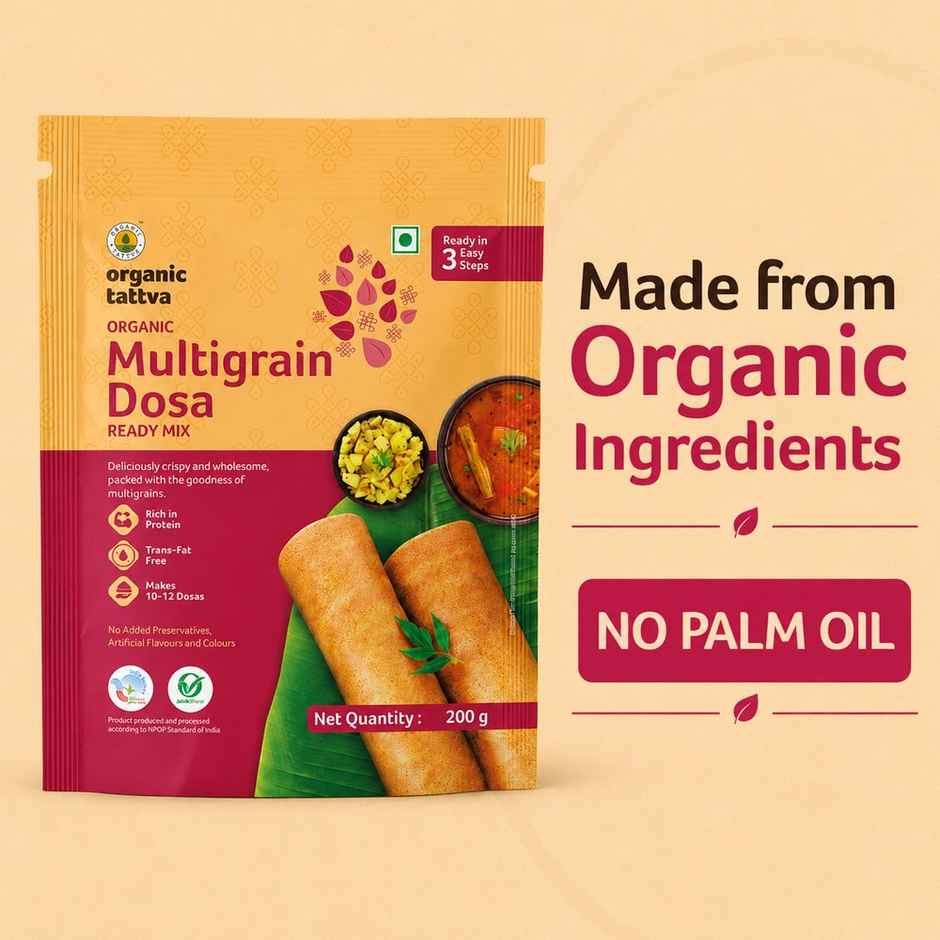 Organic Tattva Multigrain Dosa Ready Mix