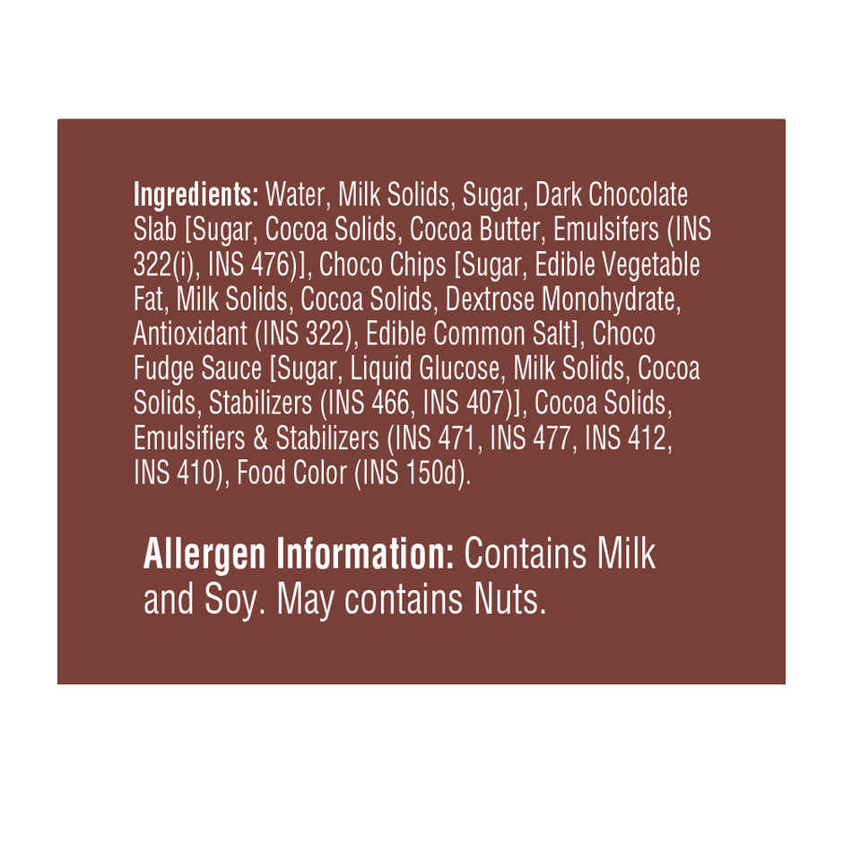 Heritage Alpenvie Belgian Chocolate Ice Cream Tub