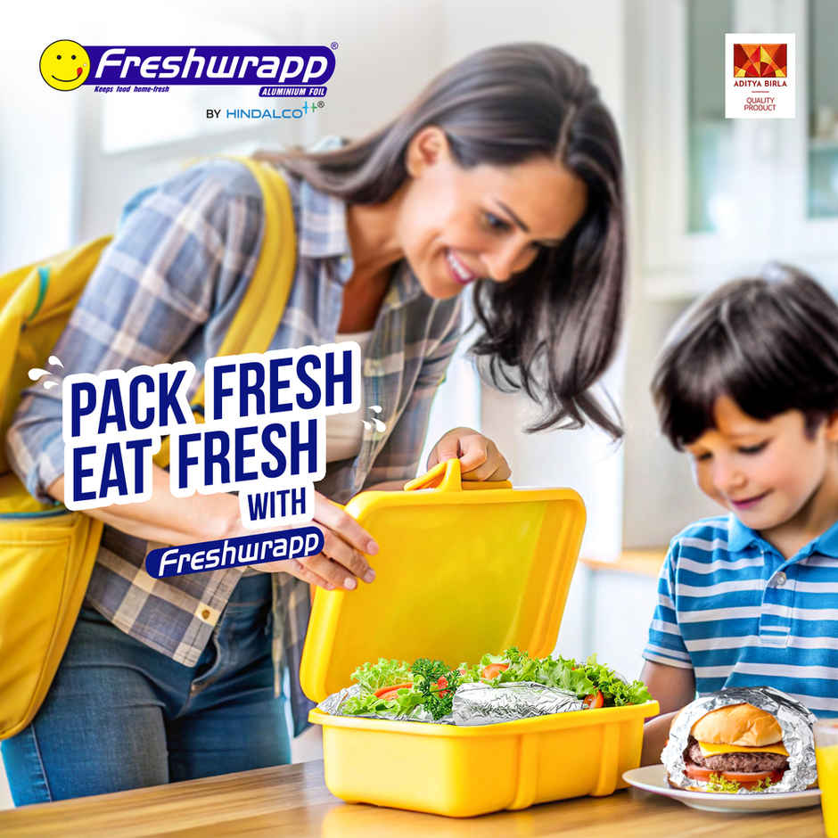 Hindalco Fresh wrapp Aluminium Foil - 9 meter