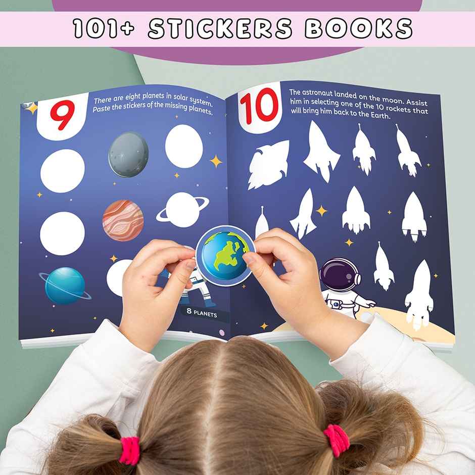 My First Numbers Sticker Book - 101+ Stickers | Learning Fun for Kids - Counting Fun With Stickers