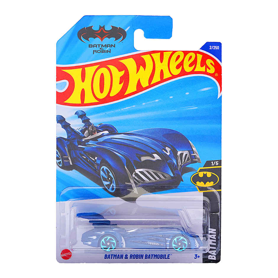 Hot Wheels Worldwide Basic Car | Batman And Robin Batmobile Toy Car For Kids & Collectors