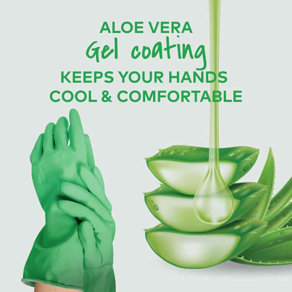 Scotch-Brite Aloevera Coated Gloves Combo