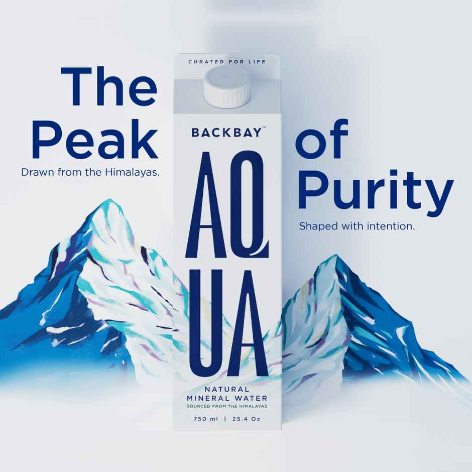 Backbay Aqua Himalayan Mineral Water | Naturally Occurring Electrolytes | Eco-Friendly | Hydrating