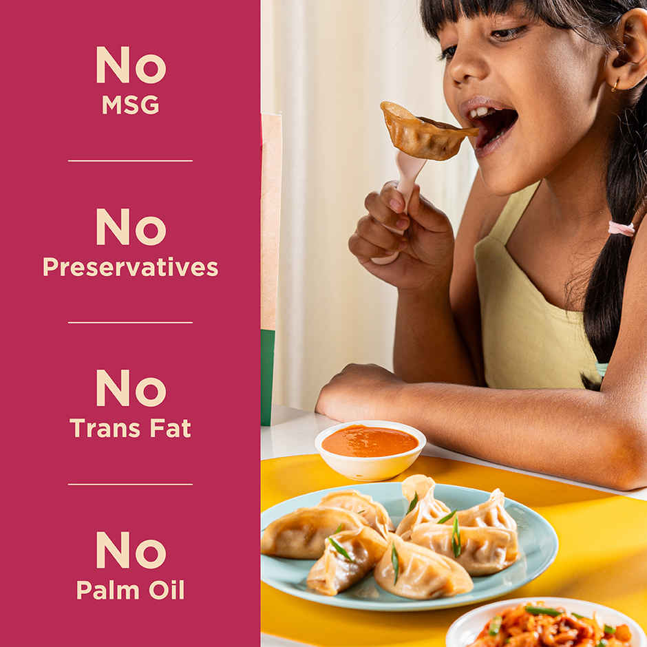 Prasuma Whole Wheat Momos - Veg & Paneer | Zero Maida, Wholesome Goodness | Fresh Paneer & Veggies