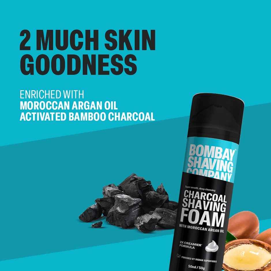 Bombay Shaving Company Charcoal Shaving Foam