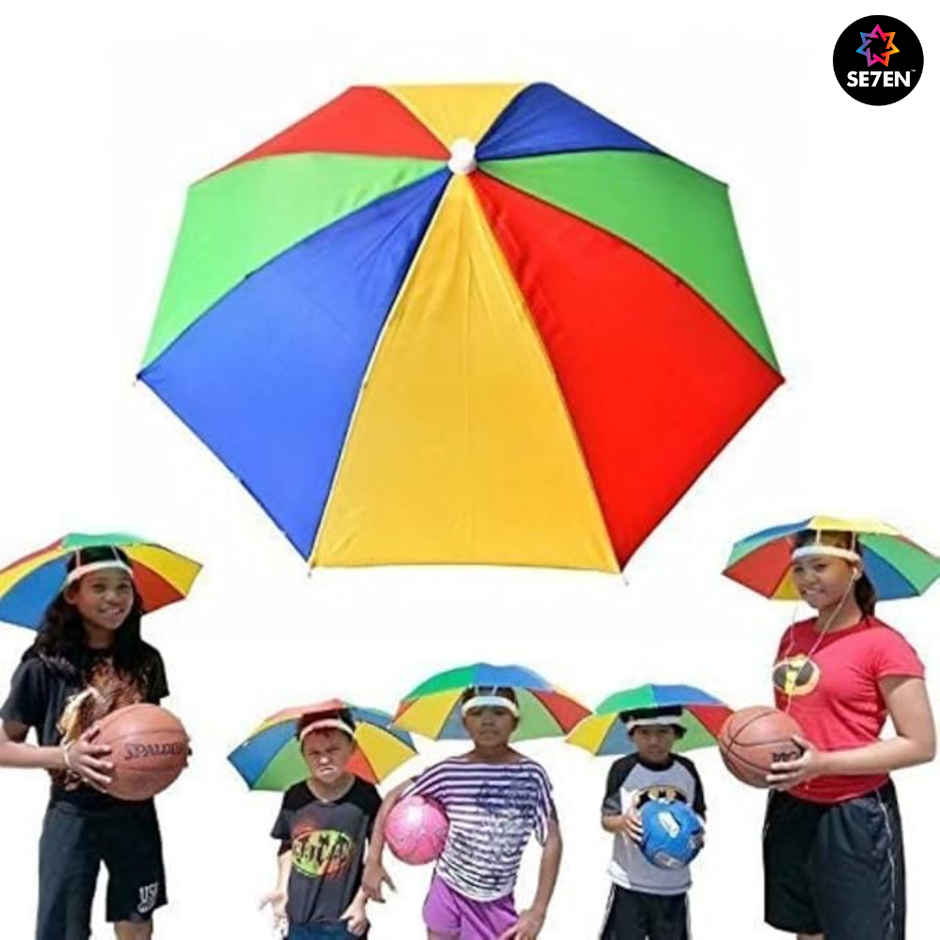 Se7en Umbrella Hat for Kid's & Adults - 30 cm