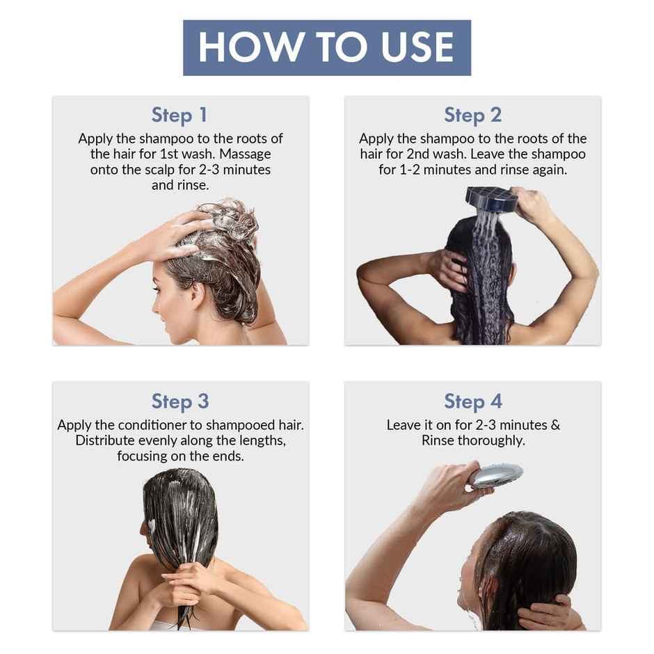 Thriveco Hair Growth Serum 2.0 For Hair Growth & Hair Fall Control (30ml) & Thriveco Hair Vitalizing Rosemary Shampoo For Hair Fall Control (250ml) Combo