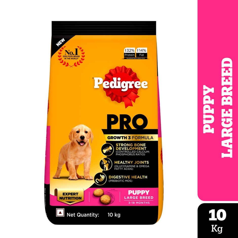 Pedigree PRO Puppy Large Breed (3-18 Months) Dog Food