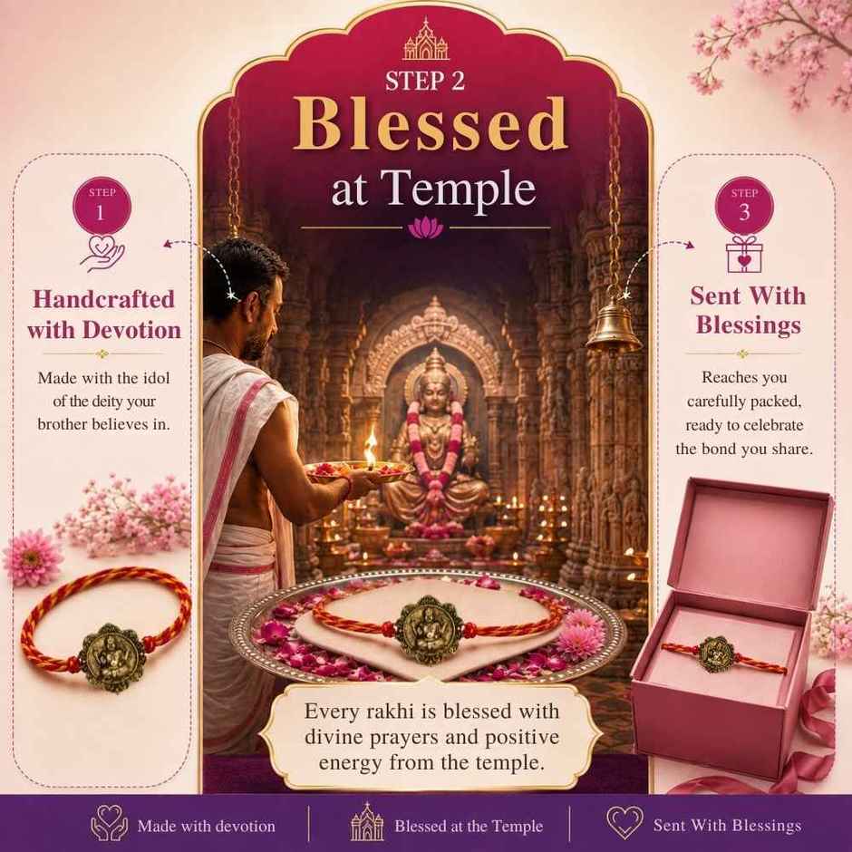VAMA Siddh Kuber Rakhi | A Brother's Blessing for Endless Abundance