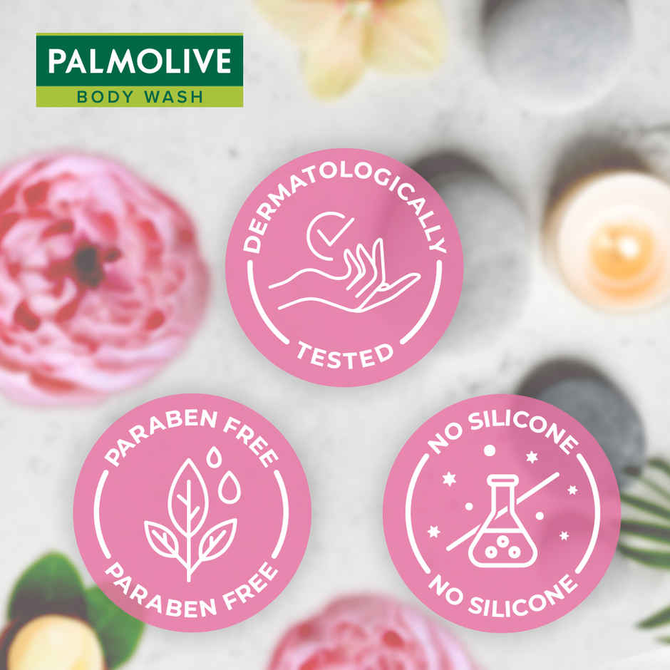 Palmolive Macadamia Oil With Peony Luminous Oils Shower Gel
