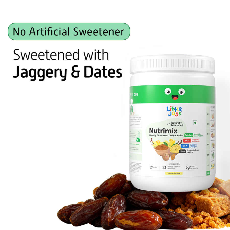 Little Joys Nutrimix For Kids 2-6 Years | Vanilla Flavour