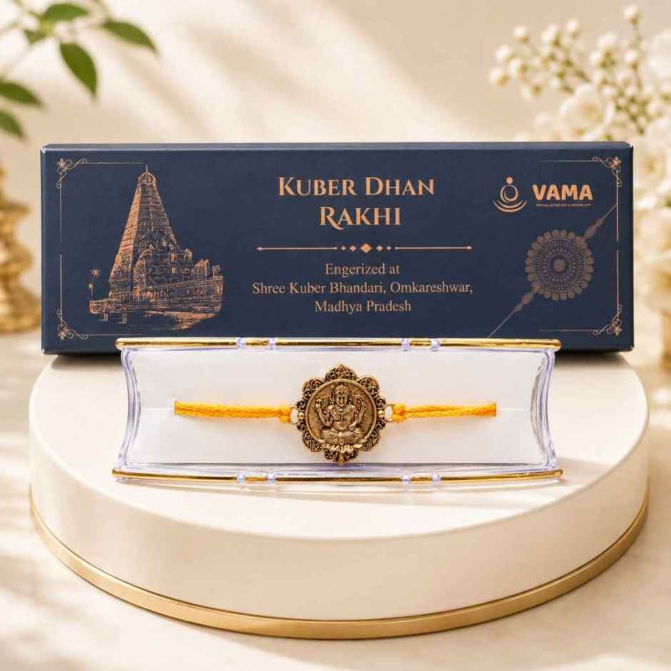 VAMA Siddh Kuber Rakhi | A Brother's Blessing for Endless Abundance