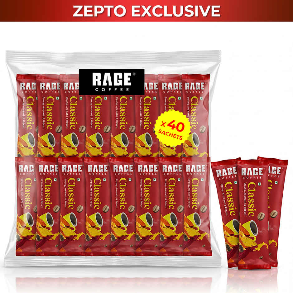 Rage Classic Instant Coffee Powder Sachet