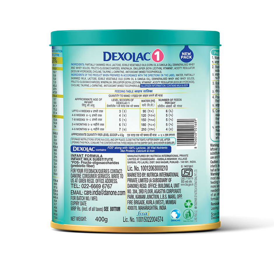 Dexolac Stage 1 | Tin