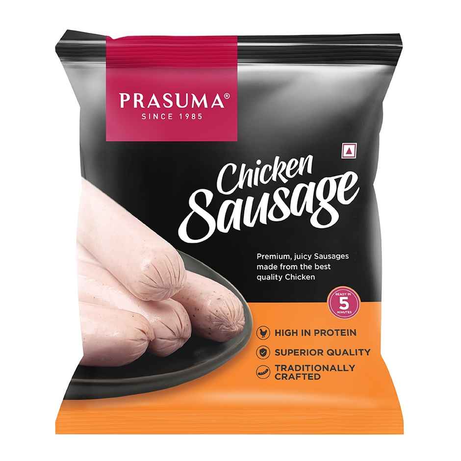 Prasuma Frozen Chicken Cheese & Chilli Sausage(250gms) & Prasuma Frozen Chicken Sausage(250gms) Combo