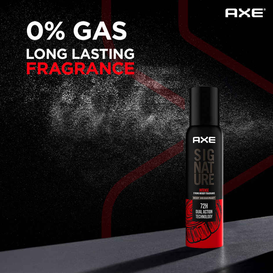 Axe Signature Intense Long Lasting No Gas Body Deodorant For Men