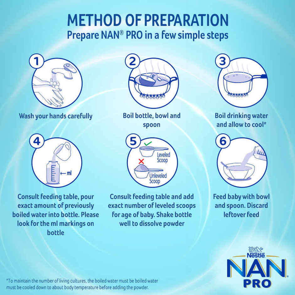 Nestle NAN PRO Stage 1 Infant Formula | 0 - 6 M