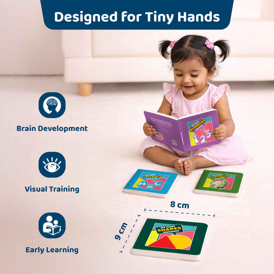 Kids' First Library Box Set Of 10 Board Books L Gift Set For Kids