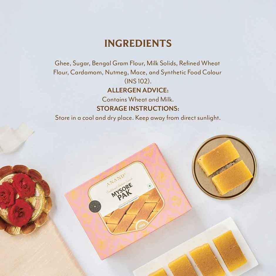 Ghee Mysore Pak by Anand