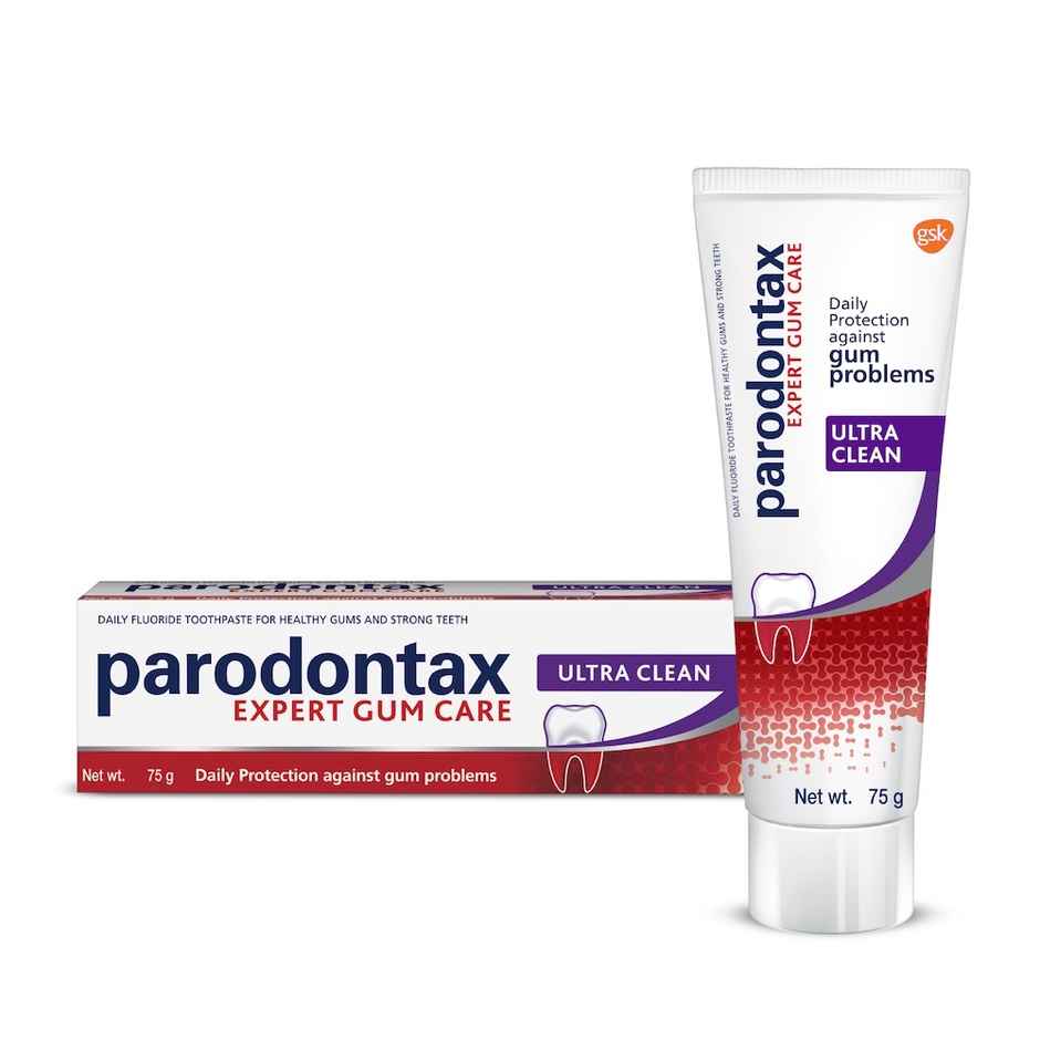 Parodontax Ultra Clean Toothpaste | 4X More Effective at Removing Bacteria