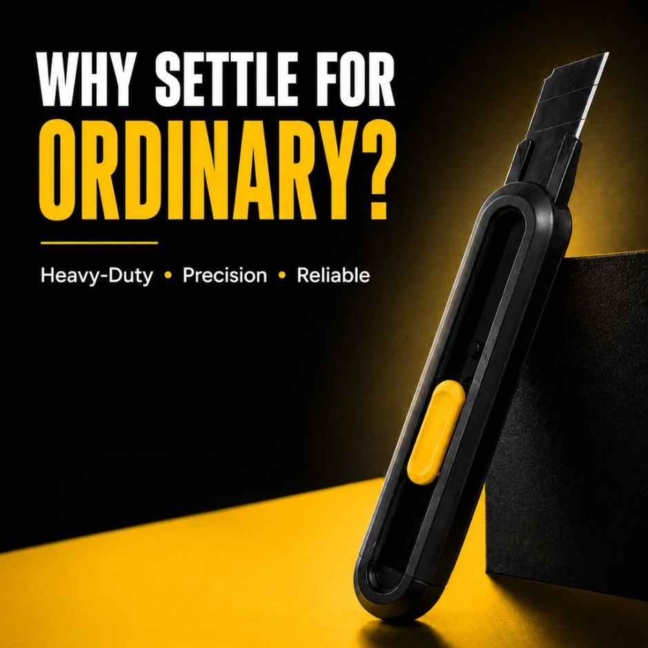 Nuovi Heavy Duty Cutter | Black - 18 mm