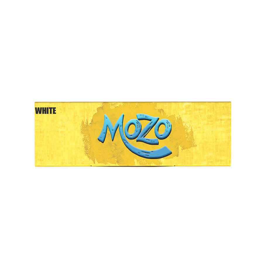 Bongchie Mozo 1/4 with Filter Rolling Paper Booklet | White