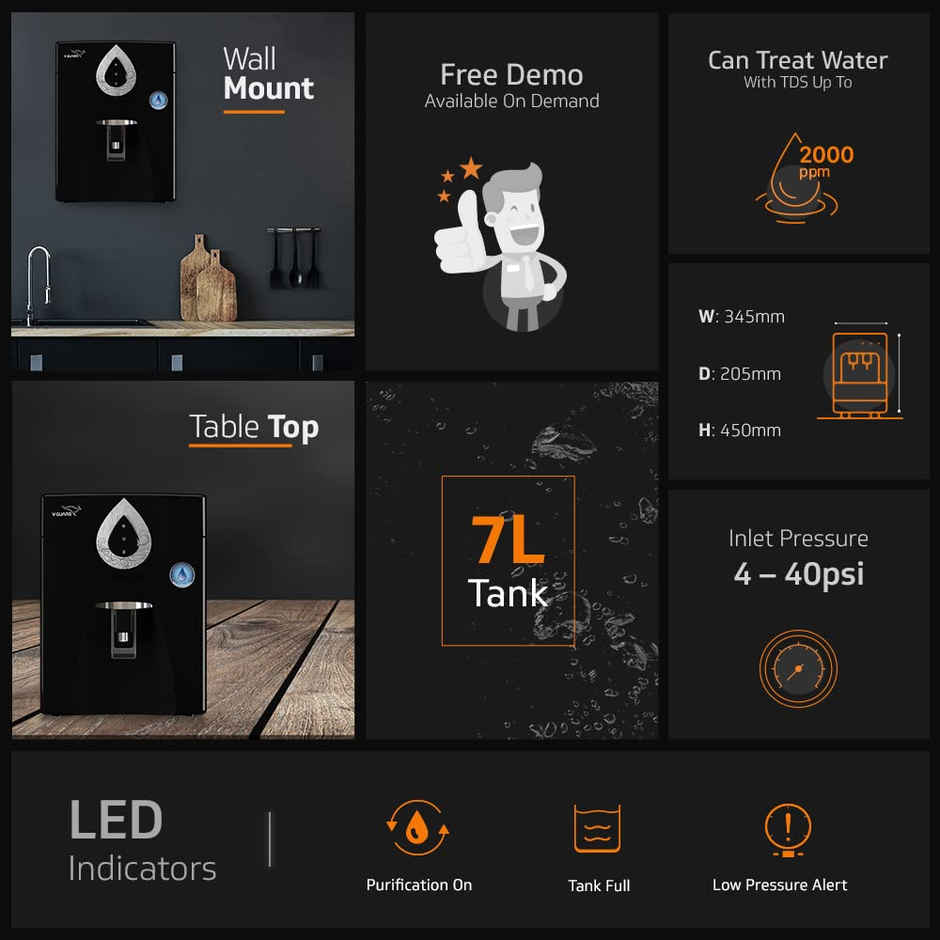 V-Guard Zenora Ro Mf Water Purifier