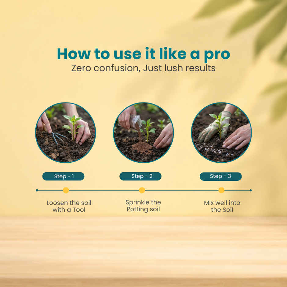 Zamia Potting Soil Mix | Organic Media for Seed, Plants & Vegetables | By Nurturing Green