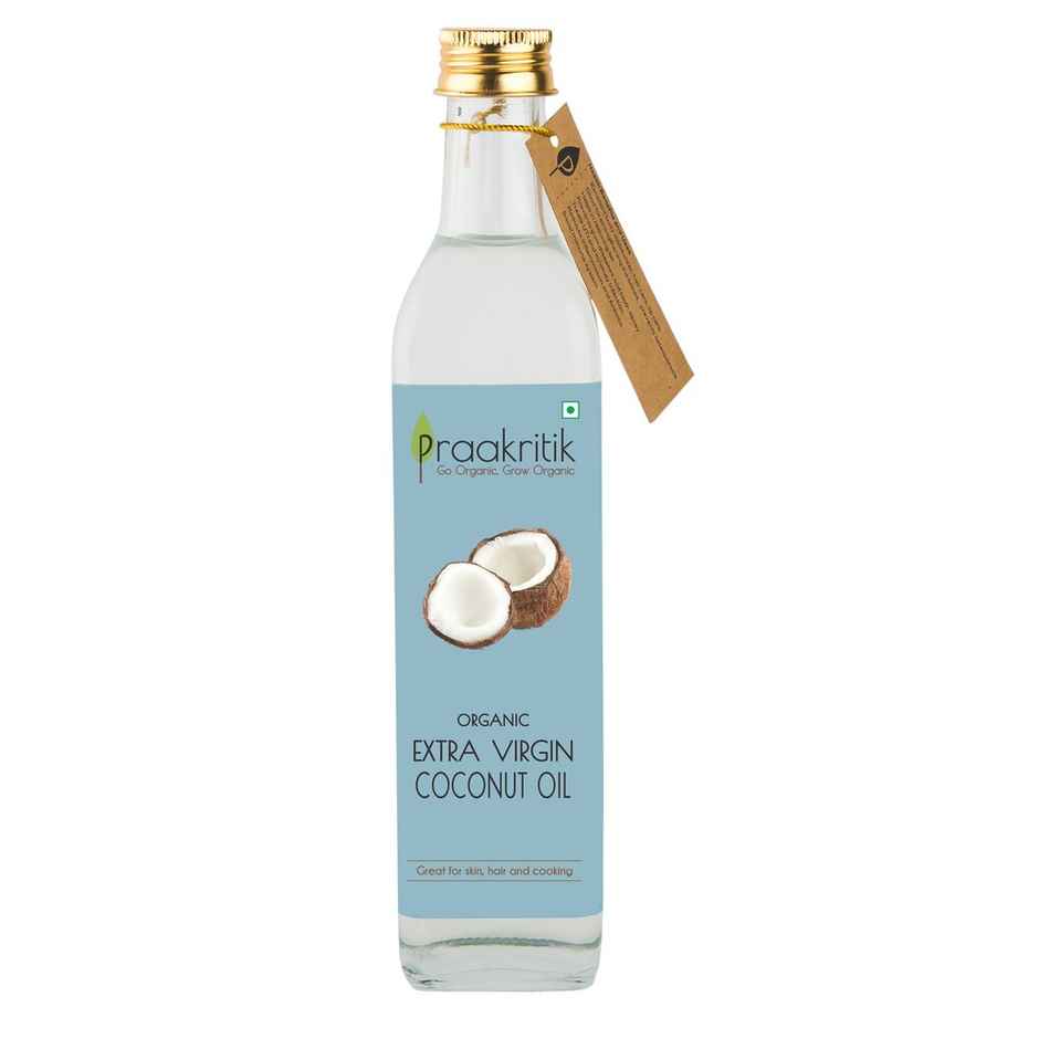 Praakritik Organic Virgin Coconut Cold Pressed Oil (Mutlipurpose)