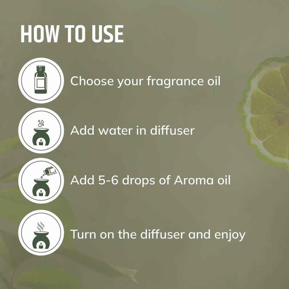 Aromahpure Fragrance Oil | Bergamot Aroma Oil for Home Fragrance