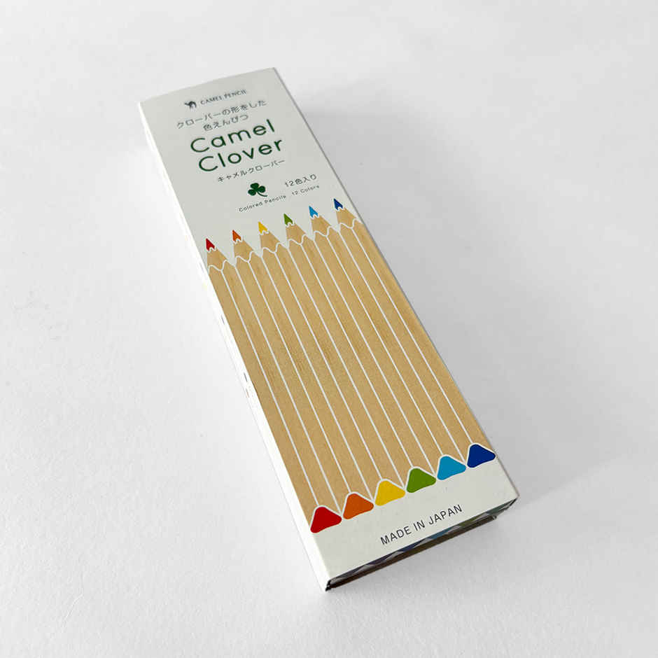 Camel Clover Pencil Colors with Sharpner