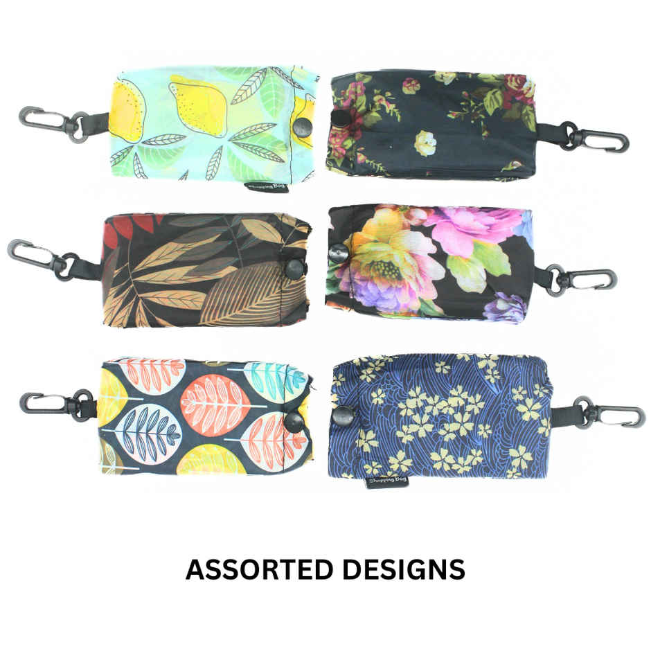 Se7en Foldable Reusable Grocery/Shopping Bag (Colour May Vary)