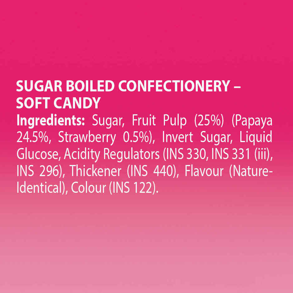 Alpenliebe Juzt Jelly Strawberry Soft Candy Pouch