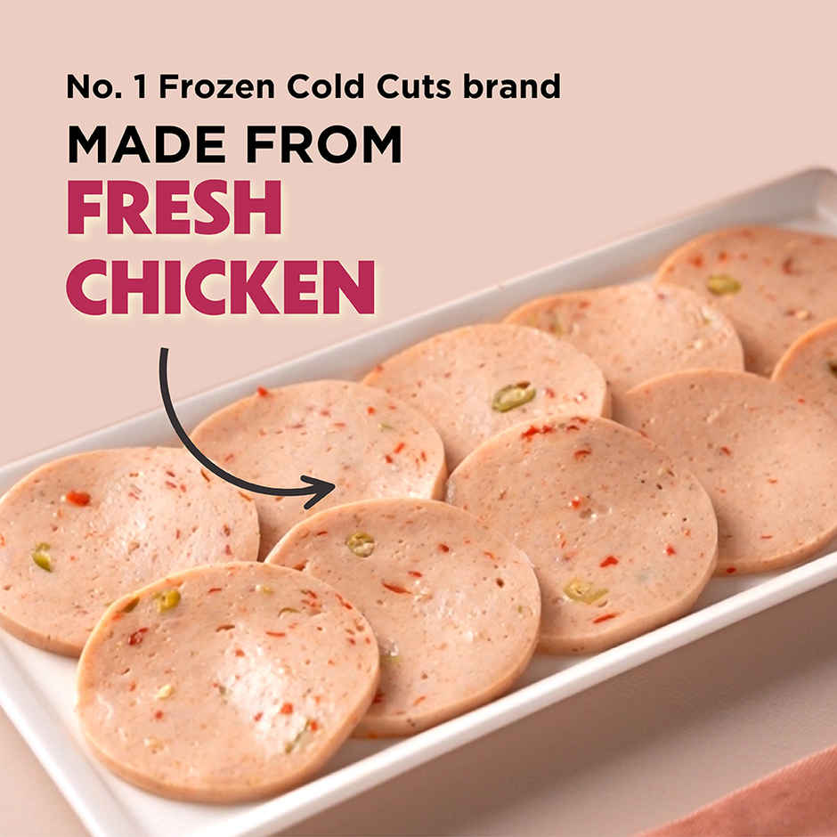 Prasuma Chicken Chilli Salami, 200g | Smoked | Fresh Chicken | No Preservatives | Kick of Chilli