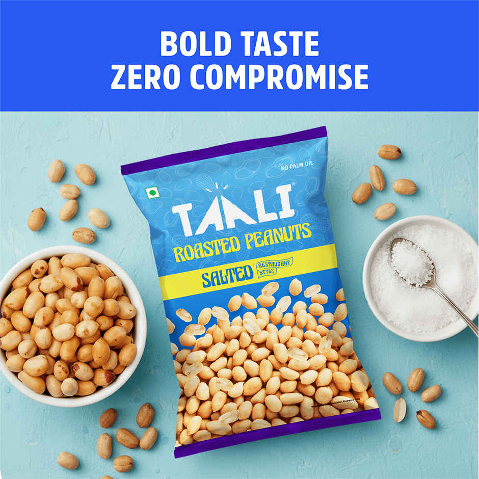 Taali Salted Peanuts, Roasted Peanut, Premium Quality Bharuchi Nuts, Rich in Protein