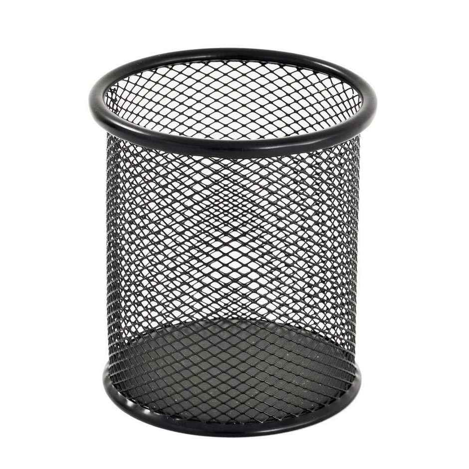 Chrome Round Pen Stand Mesh-Small