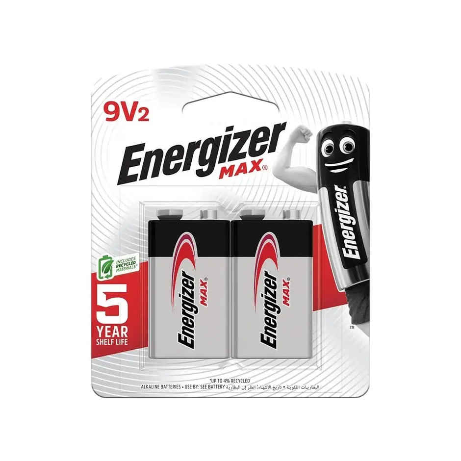 Energizer Max NA 9V Battery 9V BP2