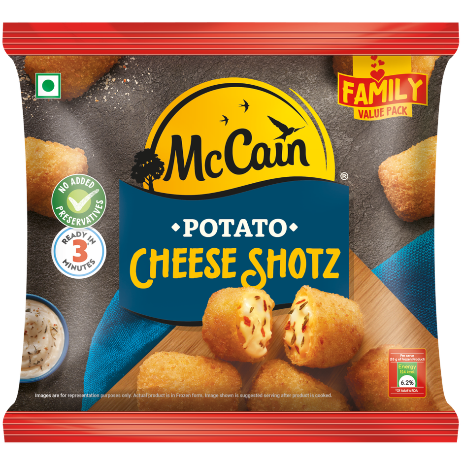 McCain Potato Cheese Shotz | Party Snack