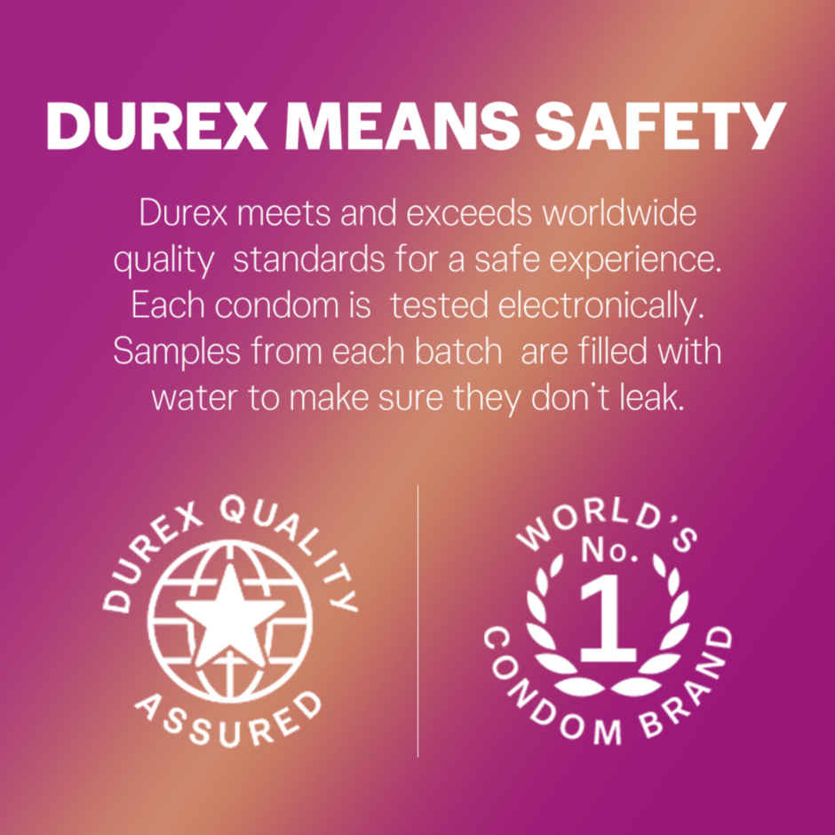 Durex Extra Ribbed & Dotted Condom