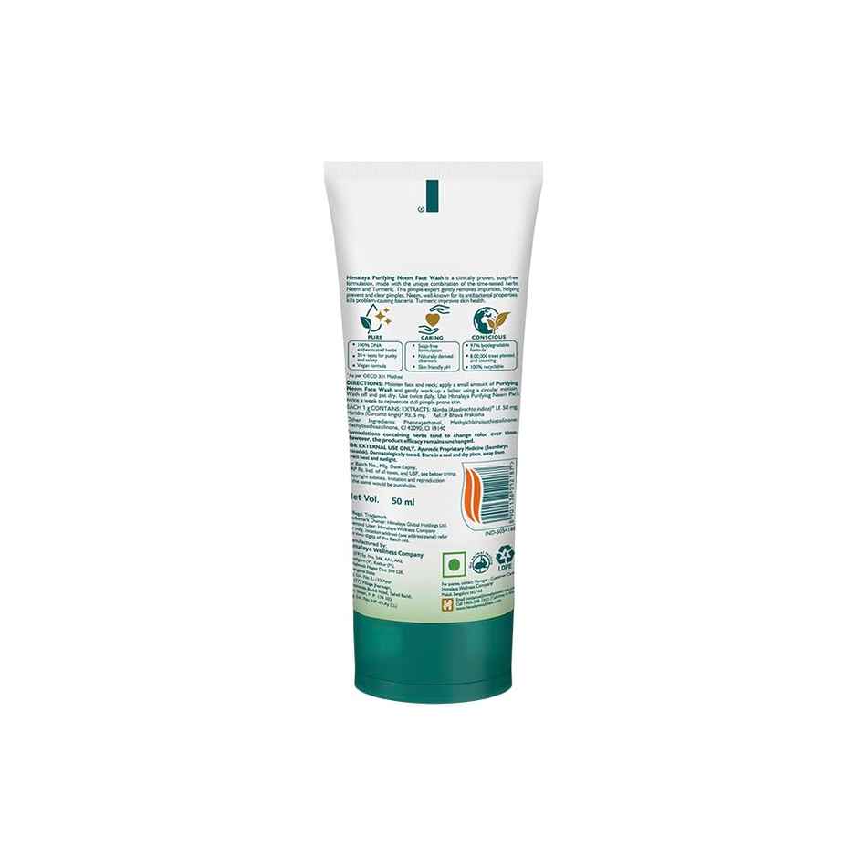 Himalaya Herbals Purifying Neem Face Wash 50mL