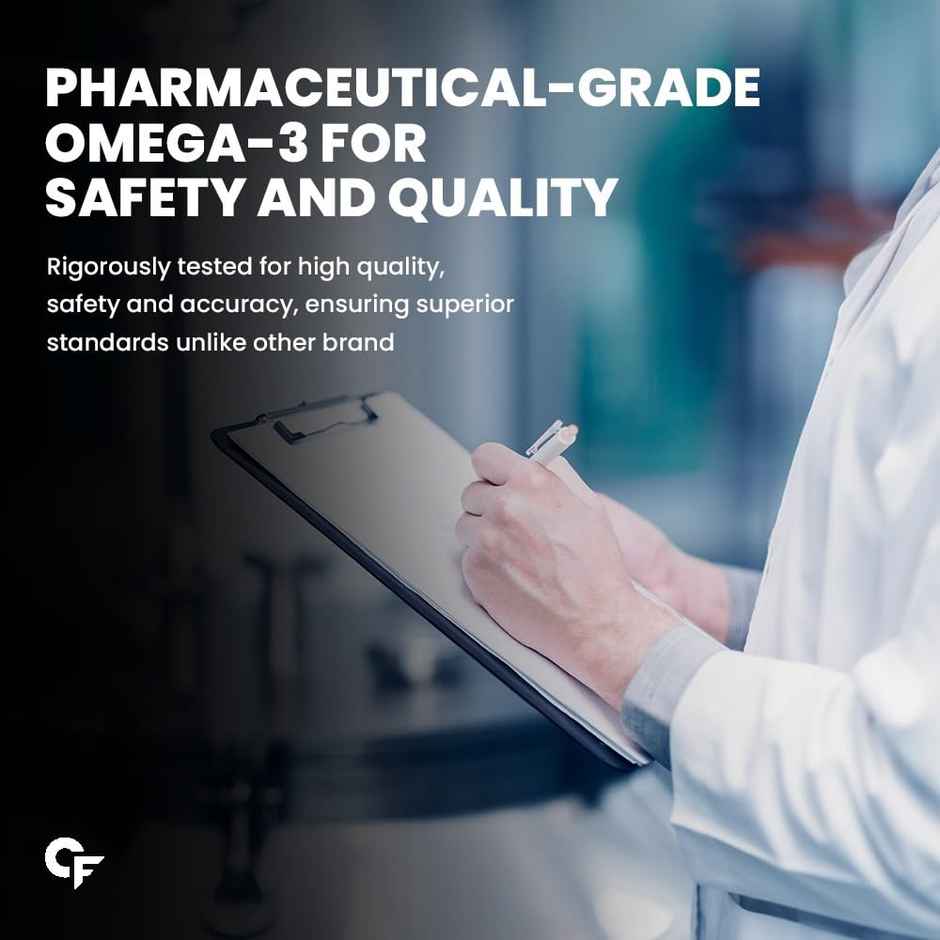 Carbamide Forte Salmon Fish Oil Omega 3 Capsule 1000 mg - Pack of 150 Softgel Capsules