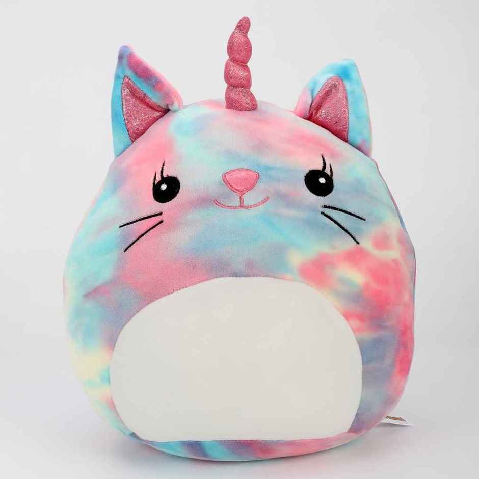 Mirada Supersoft Tie & Die Cat Plush Soft Pillow/Cushion - 30Cm