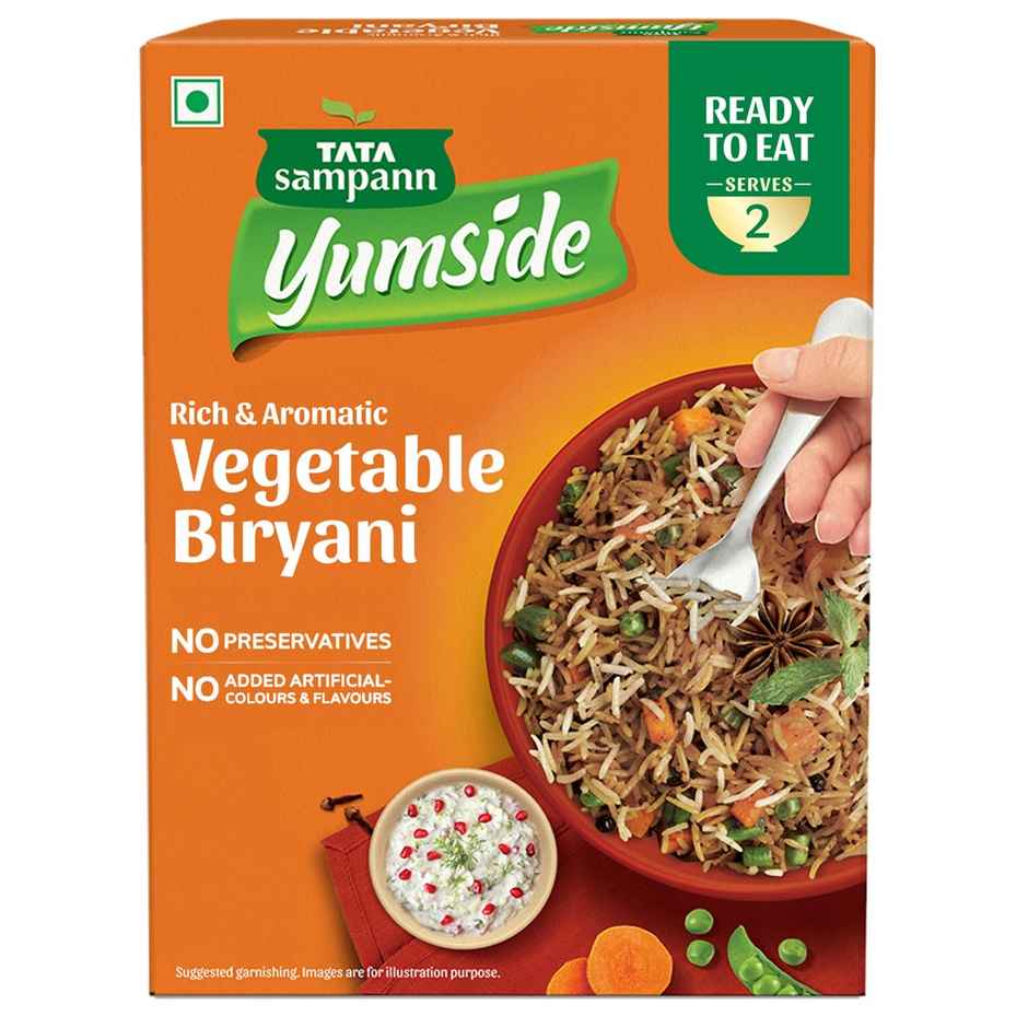 Tata Sampann Yumside Veg Biryani - Ready to Eat