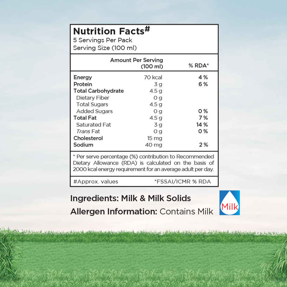 Arokya Standardized Fresh Milk (Pouch)
