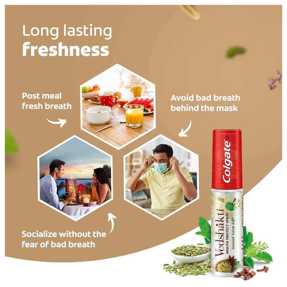 Colgate Vedshakti Mouth Protect Spray
