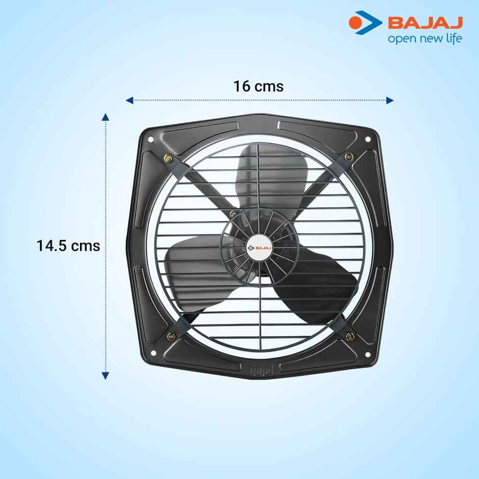 Bajaj Bahar Exhaust Fan, 300mm, Metallic Grey