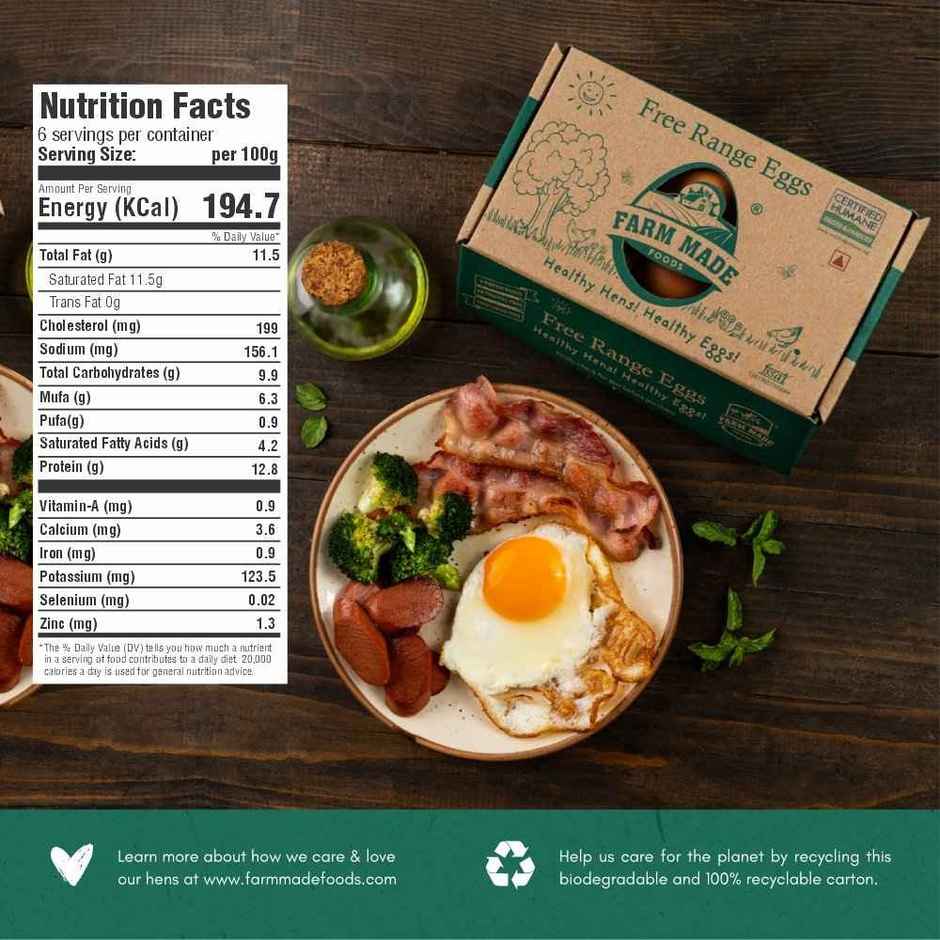 Farm Made Foods Free Range Eggs